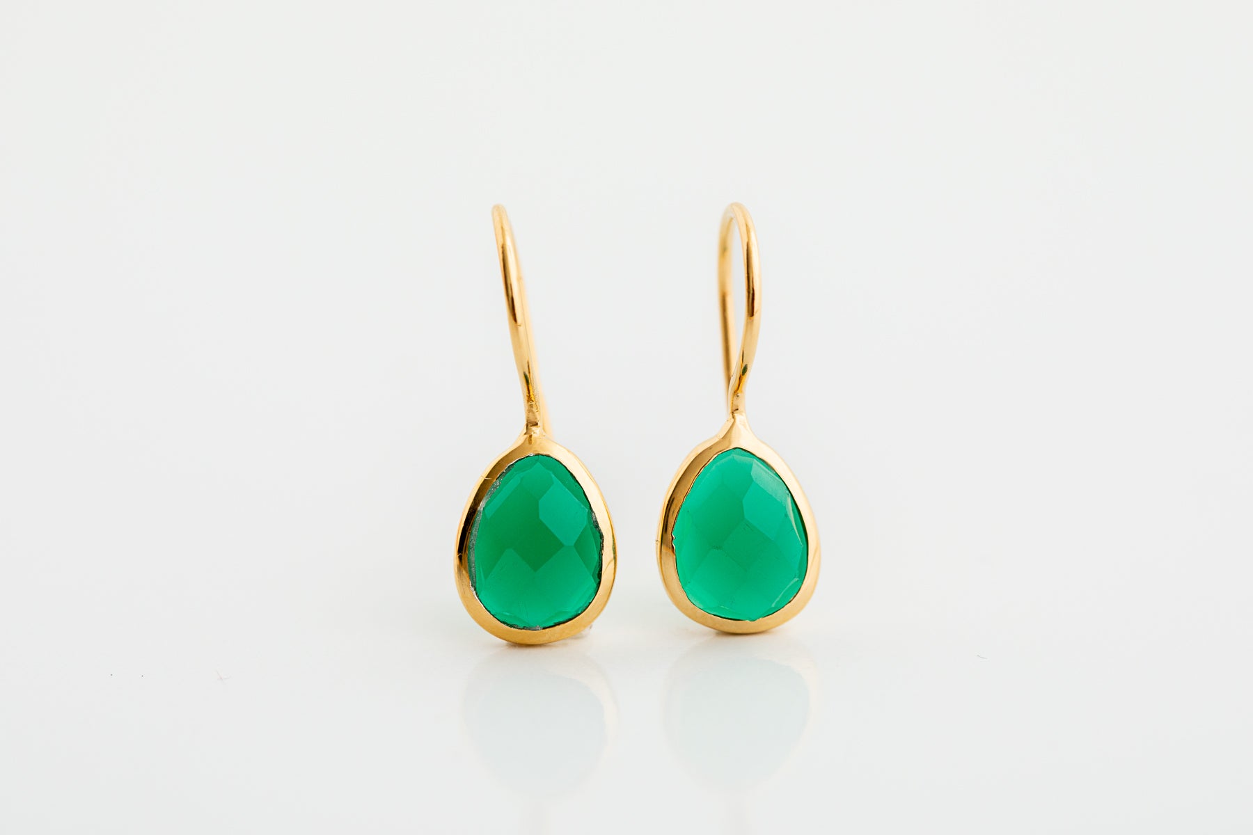 Gold Crystal Earrings