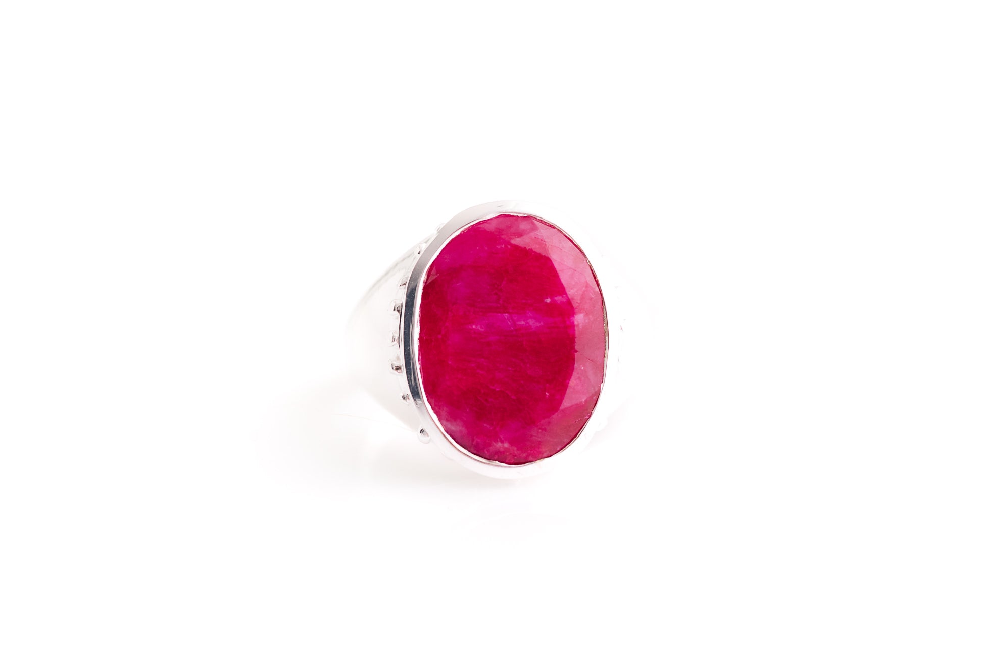 Oval Ruby Ring