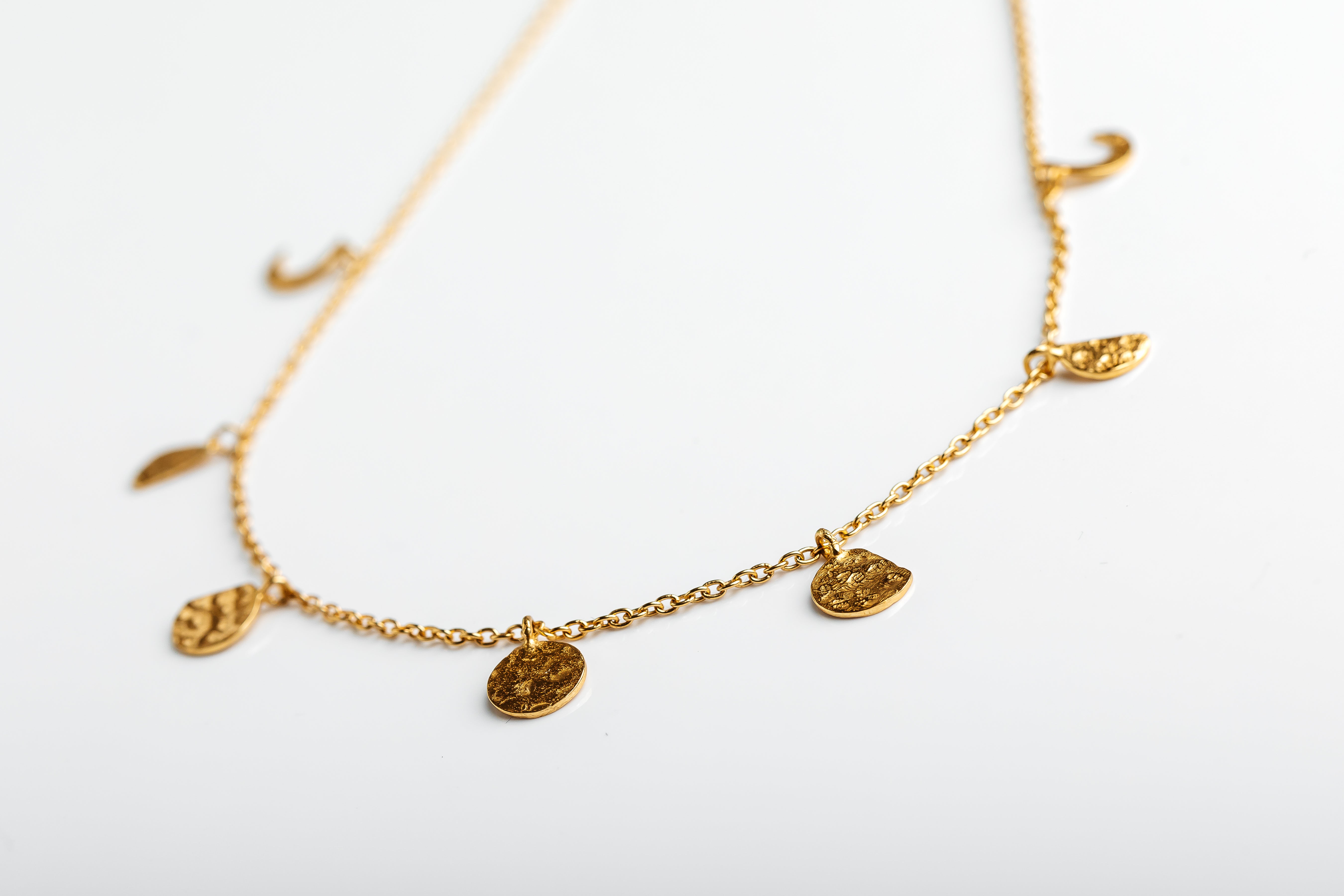 Gold Lunar Necklace