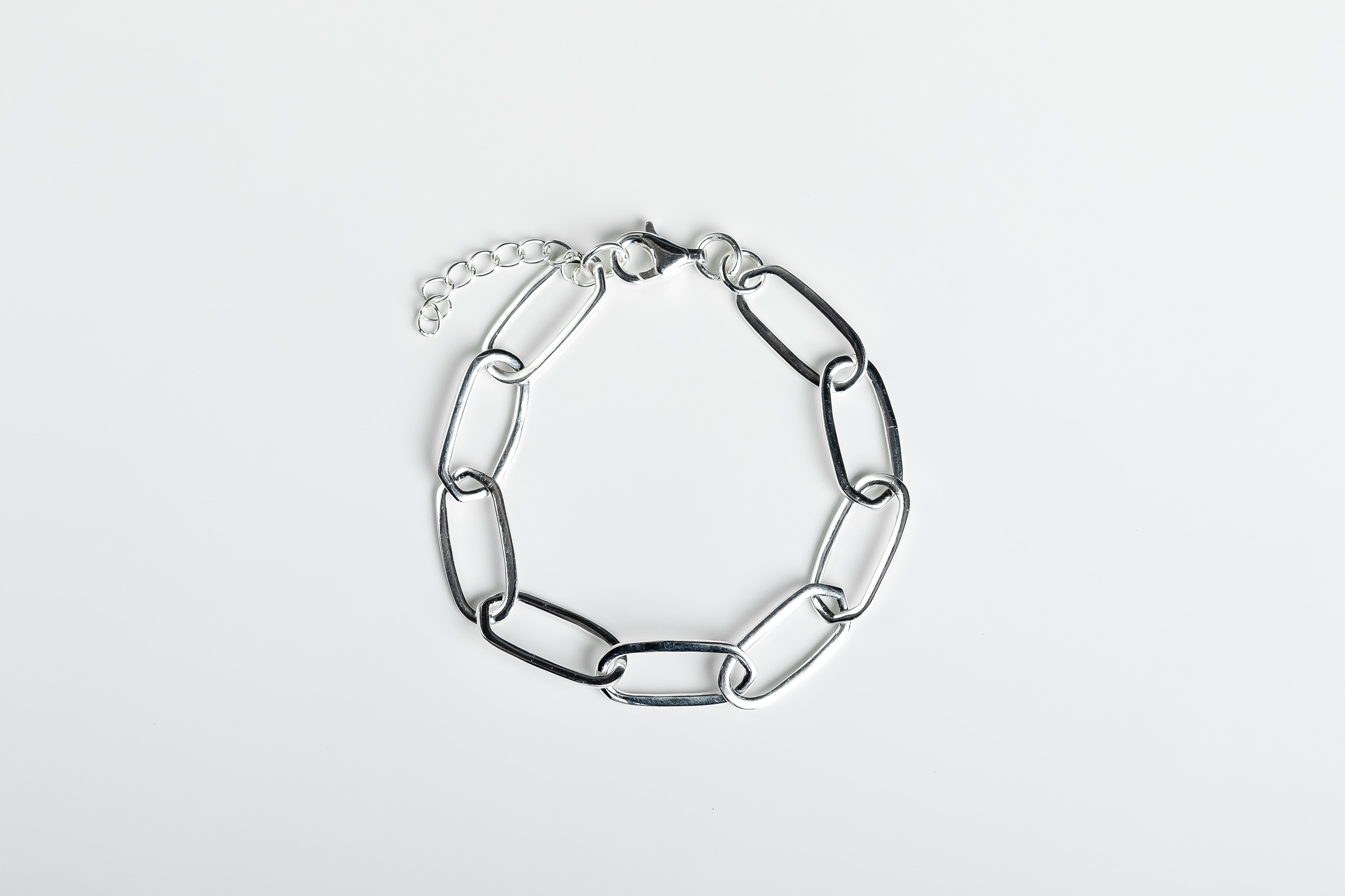 Silver Chunky Chain Bracelet