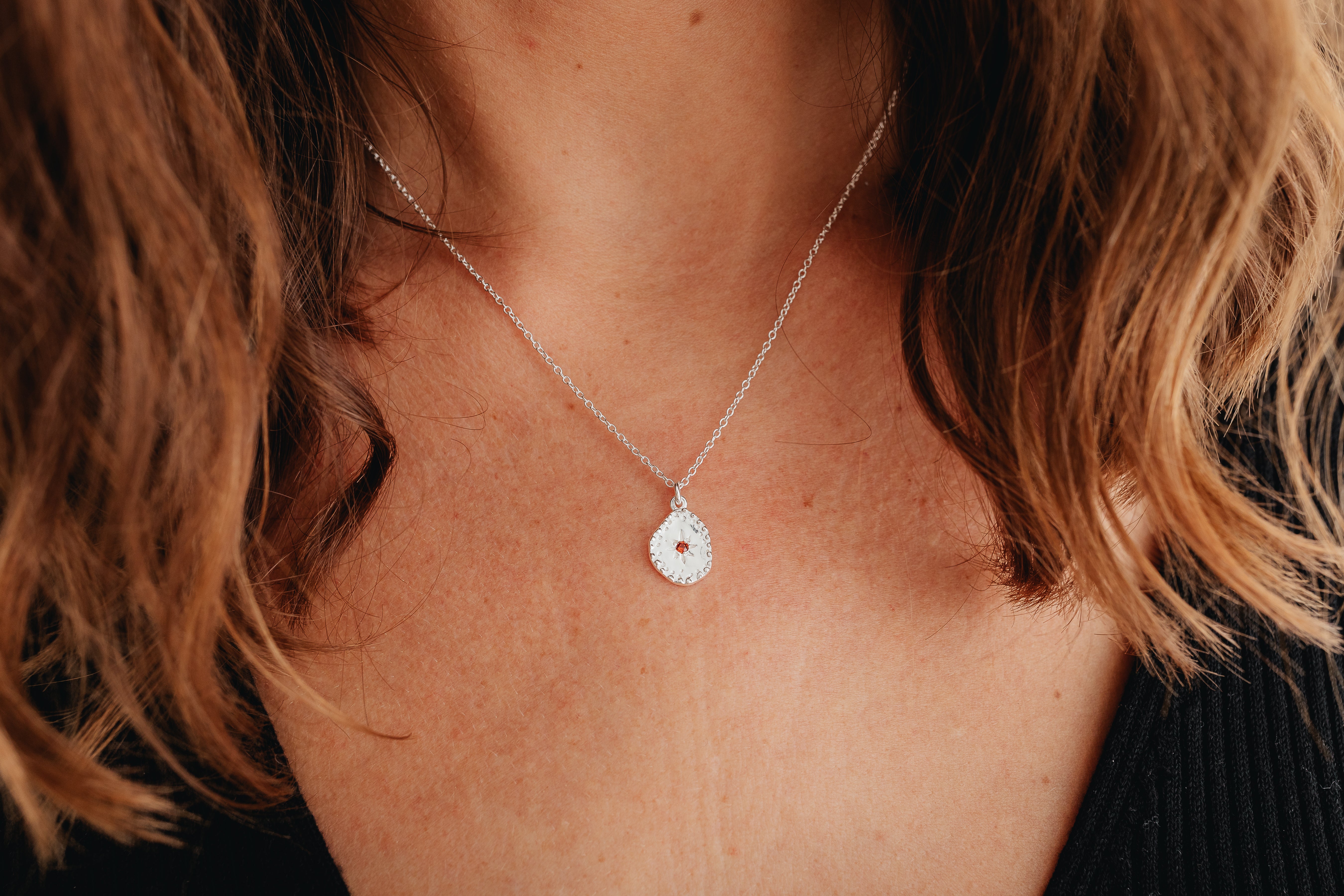 Bauhaus Boulder Opal Sapphire Beryl Garnet Necklace – Brooke Gregson UK Ltd